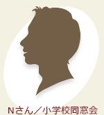 Nさん／小学校同窓会